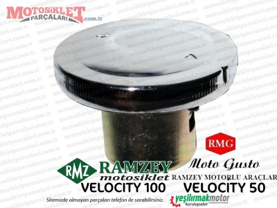 Ramzey, RMG Moto Gusto Velocity Benzin, Yakıt Depo Kapağı