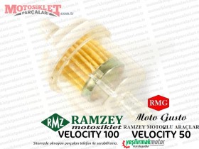 Ramzey, RMG Moto Gusto Velocity Benzin, Yakıt Filtresi