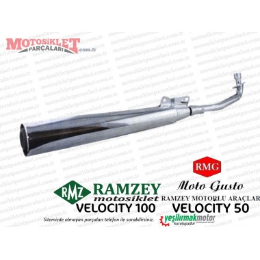 Ramzey, RMG Moto Gusto Velocity Egzoz Komple