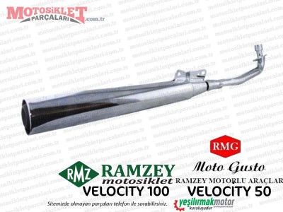 Ramzey, RMG Moto Gusto Velocity Egzoz Komple