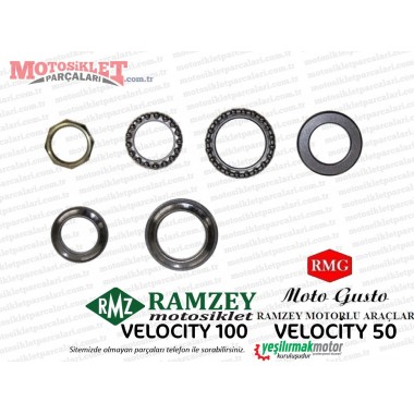 Ramzey, RMG Moto Gusto Velocity Furş, Direksiyon Rulman Takımı