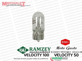 Ramzey, RMG Moto Gusto Velocity Gösterge Dipsiz Ampulü