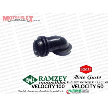 Ramzey, RMG Moto Gusto Velocity Hava Filtresi Hortumu