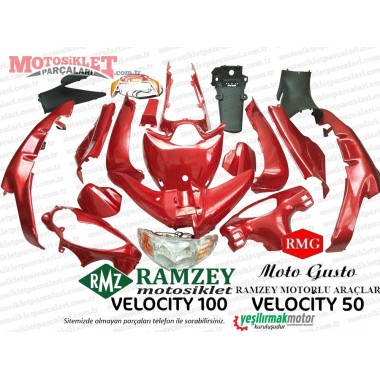 Ramzey, RMG Moto Gusto Velocity Kaporta Seti