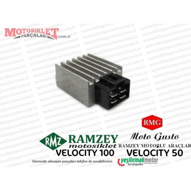 Ramzey, RMG Moto Gusto Velocity Konjektör, Regülatör