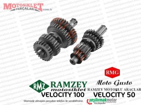 Ramzey, RMG Moto Gusto Velocity Şanzıman Vites Dişli Seti