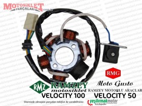 Ramzey, RMG Moto Gusto Velocity Stator, Sargı