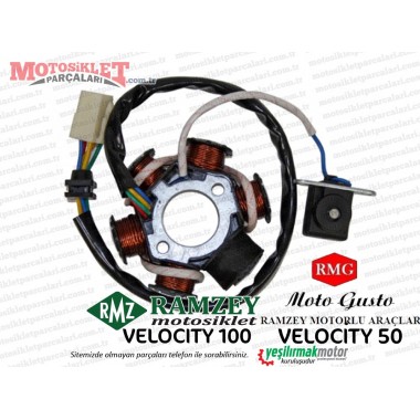 Ramzey, RMG Moto Gusto Velocity Stator, Sargı