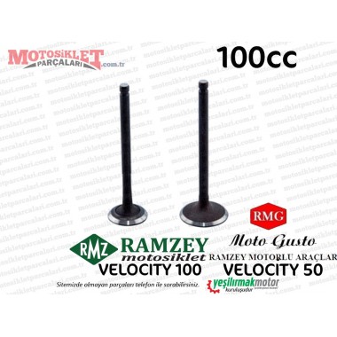 Ramzey, RMG Moto Gusto Velocity Supap Takımı (100cc)