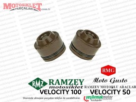 Ramzey, RMG Moto Gusto Velocity Supap Yağ Keçe Takımı (100cc)