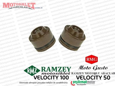 Ramzey, RMG Moto Gusto Velocity Supap Yağ Keçe Takımı (100cc)