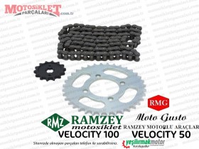 Ramzey, RMG Moto Gusto Velocity Zincir Dişli Seti