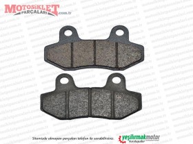 Altai Carrier 110 Pro Ön Fren Balatası Takım - MUADİL