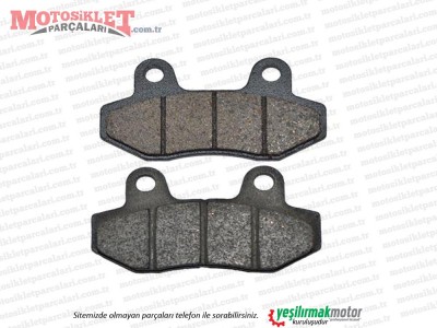 Altai Carrier 110 Pro Ön Fren Balatası Takım - MUADİL