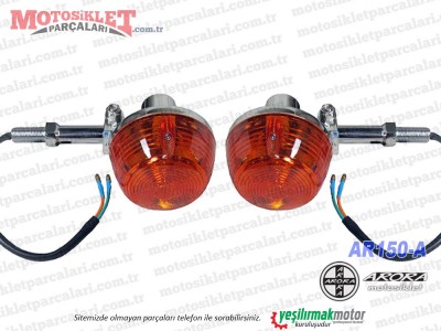 Falcon Comfort 150 Chopper Ön Sinyal Takımı