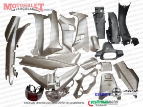 Arora KS100-7 Cup Komple Kaporta Grenaj Seti - Gri