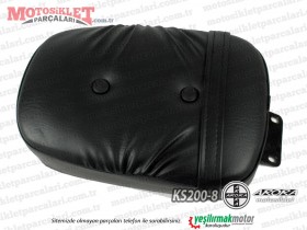 Arora KS 200-8 Chopper Koltuk, Sele - Arka Taraf