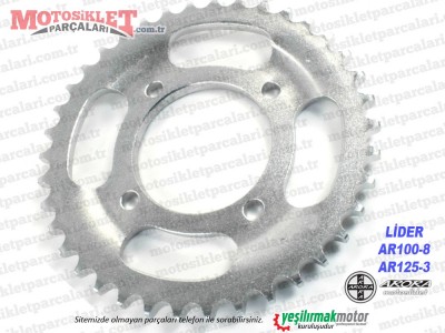 Arora Lider AR100-8, AR125-3 Arka Zincir Dişlisi