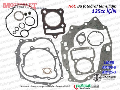 Arora Lider AR100-8, AR125-3 Conta Takımı (125cc)