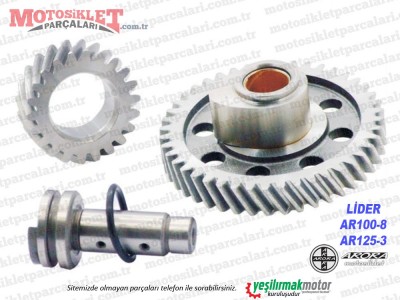 Arora Lider AR100-8, AR125-3 Eksantrik Dişlisi Seti