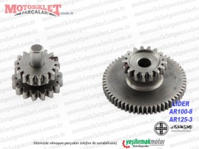 Arora Lider AR100-8, AR125-3 Marş Redüksiyon ve Ara Dişlisi Takımı