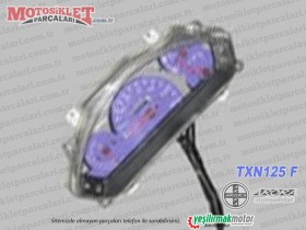 Arora TXN125 F Texas Scooter KM, Kilometre, Gösterge Saati Komple CAMI ÇATLAKTIR