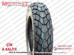 Asyamotor AS150T-19A Dış Lastik, Dubleks (Tubeless) - A Kalite 130/70/12