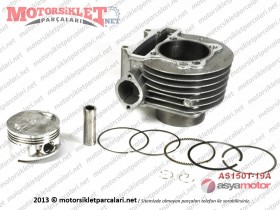 Asyamotor AS150T-19A Silindir, Piston ve Sekman Takımı