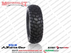 Asyamotor AS150T Scooter Dış Lastik, Dubleks - Winter Grip KIŞLIK swallow 13/60/13