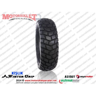 Asyamotor AS150T Scooter Dış Lastik, Dubleks - Winter Grip KIŞLIK swallow 13/60/13