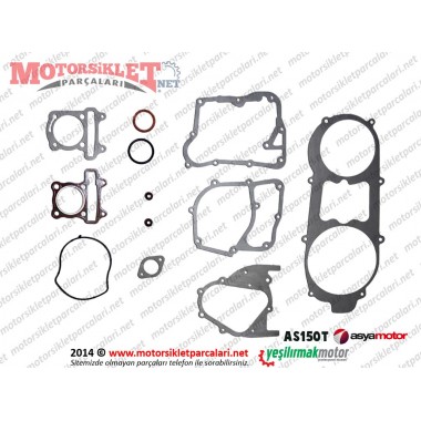 Asyamotor AS150T Scooter Conta Takımı