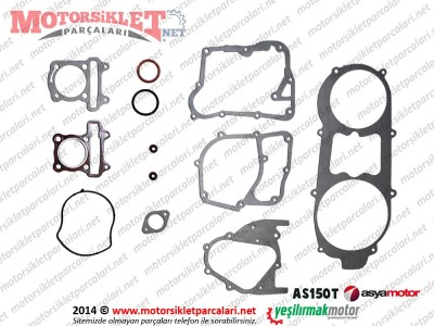 Asyamotor AS150T Scooter Conta Takımı
