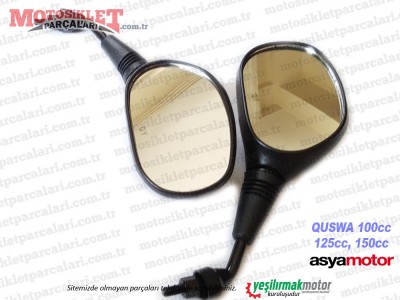 Asya Quswa QS100, QS125, QS150 Ayna Takımı, Standart Tip