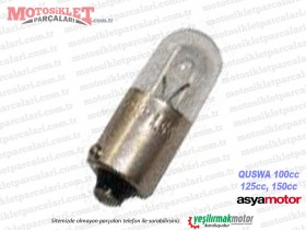 Asya Quswa QS100, QS125, QS150 Far Ampulü, Küçük (5w)