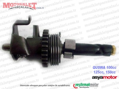 Asya Quswa QS100, QS125, QS150 Marş Mili Komple