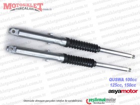 Asya Quswa QS100, QS125, QS150 Ön Amortisör Takımı