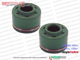 Asya Quswa QS100, QS125, QS150 Supap Yağ Keçesi Takımı