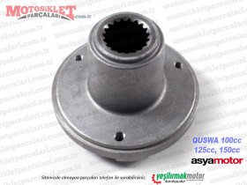 Asya Quswa QS100, QS125, QS150 Yağ Pompası Rotor Kapağı Komple