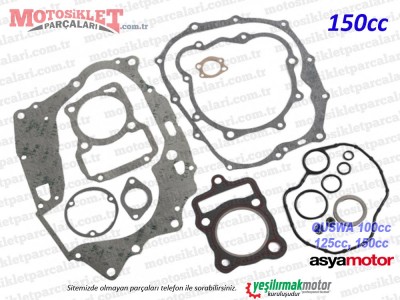 Asya Quswa QS100, QS125, QS150 Conta Takımı (150cc)