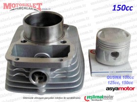 Asya Quswa QS100, QS125, QS150 Silindir, Piston, Sekman Takımı (150cc)