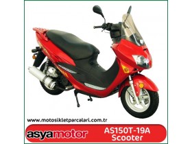 Asyamotor AS150T-19A Scooter