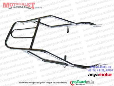 Asya Quswa QS100, QS125, QS150 Arka Port Bagaj, Çanta Demiri