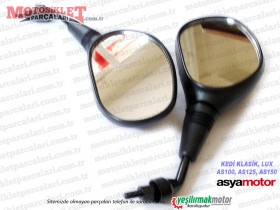 Asya Kedi Klasik, Lux AS100, AS125, AS150 Ayna Takımı, Standart Tip