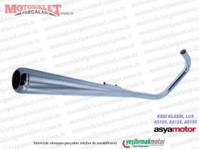 Kanuni BD 100 Egzoz Komple nikelajlı - YAN SANAYİ nikelajlı