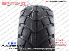 Asyamotor Royal AS150T1 Maxi Scooter Dış Lastik, Dubleks (Tubeless) - KIŞLIK swallow 130/70/12