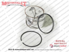 Asyamotor Royal AS150T1 Maxi Scooter Piston Sekman Takımı