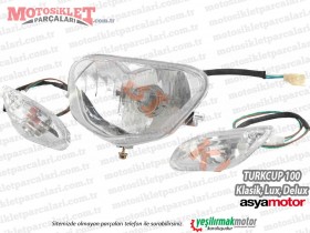 Asya Turkcup 100 Klasik, Lux, Delux Far ve Sis Lambası Takımı
