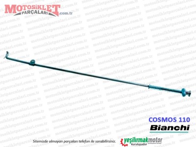 Bianchi Cosmos 110 Cup Arka Fren Çubuğu Komple