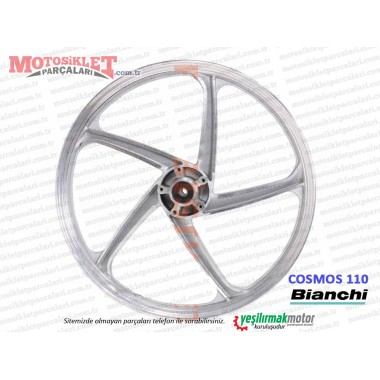 Bianchi Cosmos 110 Cup Ön Çelik Jant - 