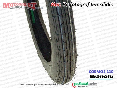 Bianchi Cosmos 110 Cup Ön Teker Dış Lastik - 2.50-17 Swallow